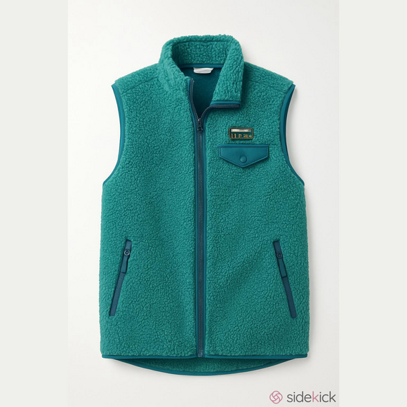 L.L. Bean Other - LL Bean Kids Teal Fleece Vest